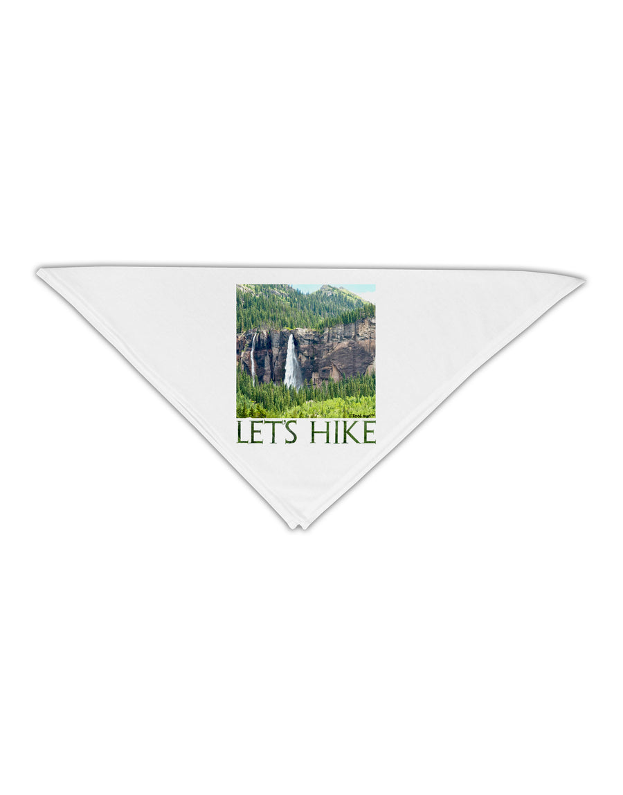 Beautiful Cliffs - Lets Hike Adult 19&#x22; Square Bandana by-Square Bandanas-TooLoud-White-One-Size-Adult-Davson Sales