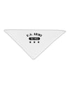 Retired Army Adult 19&#x22; Square Bandana-Square Bandanas-TooLoud-White-One-Size-Adult-Davson Sales