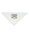 Pixel Happy St Patricks Day Adult 19&#x22; Square Bandana-Square Bandanas-TooLoud-White-One-Size-Adult-Davson Sales