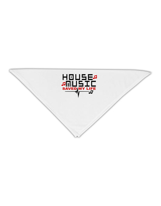 House Saved My Life Adult 19&#x22; Square Bandana-Square Bandanas-TooLoud-White-One-Size-Adult-Davson Sales
