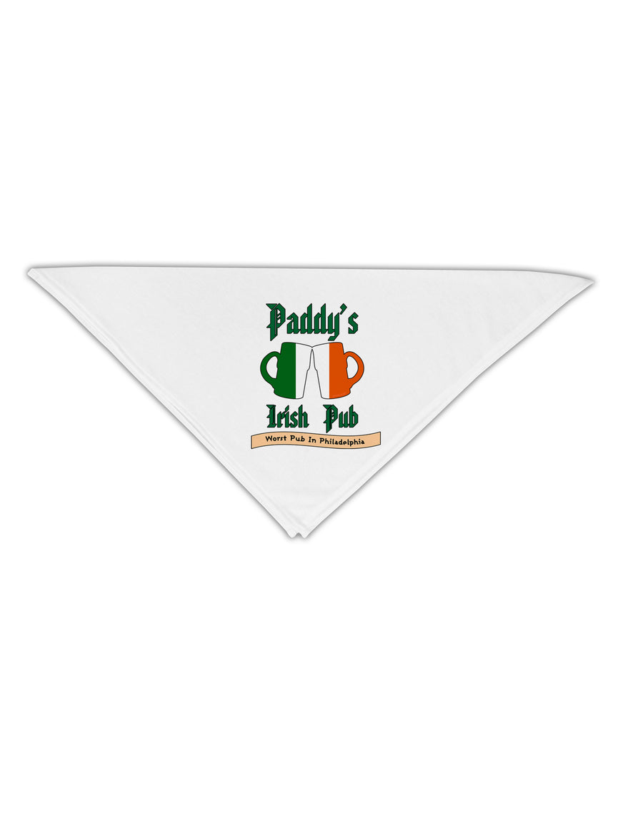 Paddy's Irish Pub Adult 19&#x22; Square Bandana by TooLoud-Square Bandanas-TooLoud-White-One-Size-Adult-Davson Sales