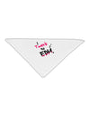 Twerk To EDM Pink Adult 19&#x22; Square Bandana-Square Bandanas-TooLoud-White-One-Size-Adult-Davson Sales