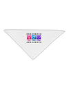 Spay Neuter Adopt Adult 19" Square Bandana-Square Bandanas-TooLoud-White-One-Size-Adult-Davson Sales