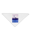 TooLoud Watercolor Lighthouse 2 Adult 19&#x22; Square Bandana-Square Bandanas-TooLoud-White-One-Size-Adult-Davson Sales