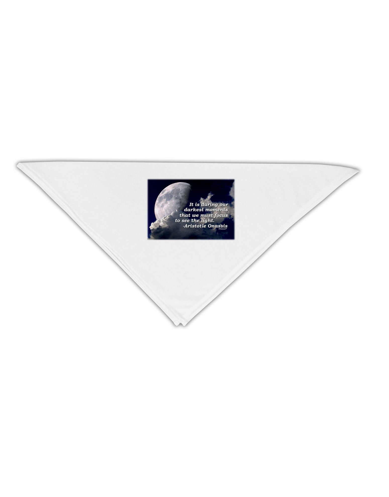 Our Darkest Moments Adult 19" Square Bandana-Square Bandanas-TooLoud-White-One-Size-Adult-Davson Sales