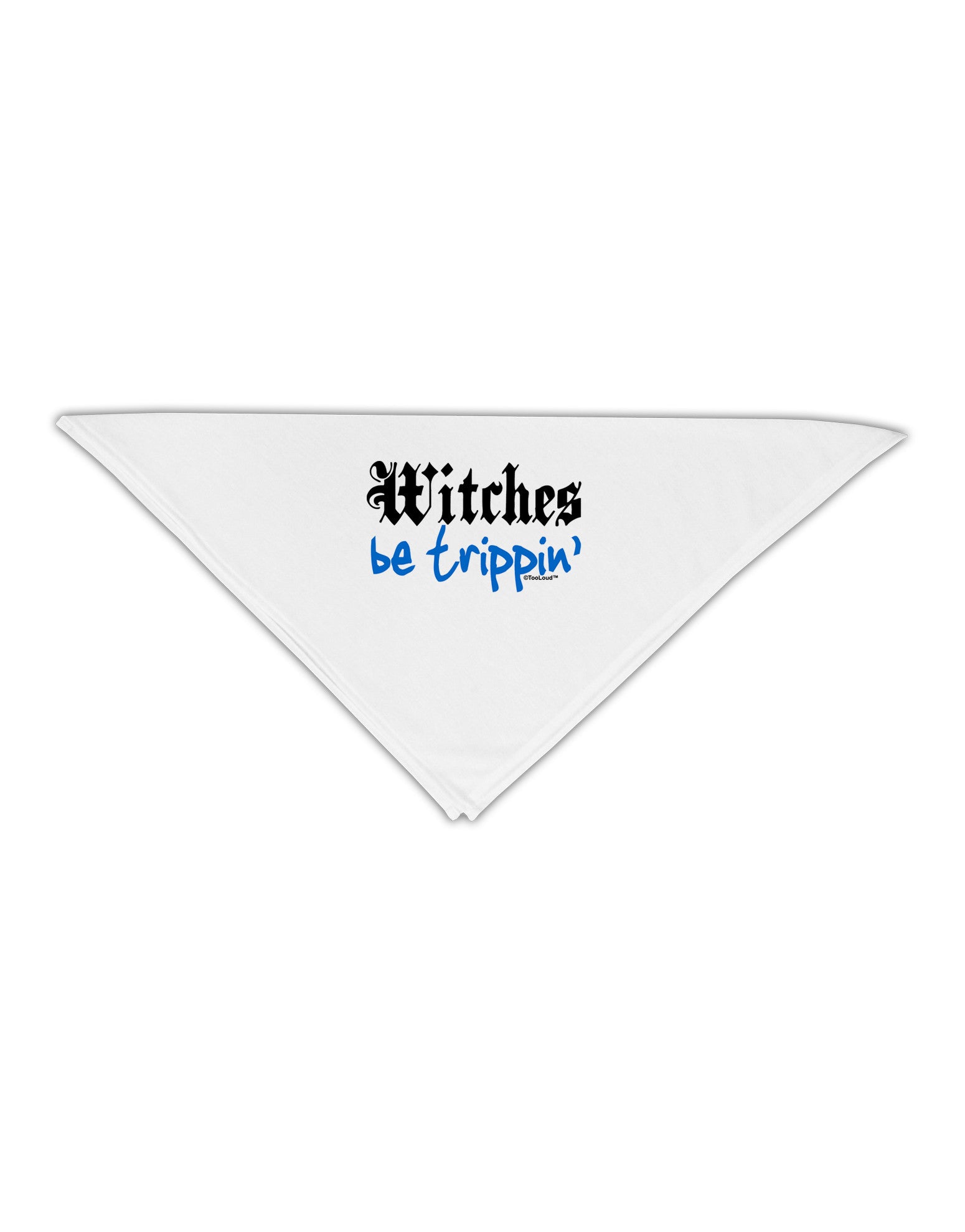 Witches Be Trippin Blue Adult 19" Square Bandana-Square Bandanas-TooLoud-White-One-Size-Adult-Davson Sales