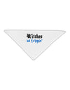Witches Be Trippin Blue Adult 19&#x22; Square Bandana-Square Bandanas-TooLoud-White-One-Size-Adult-Davson Sales