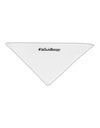 Hashtag JeSuisBacon Adult 19&#x22; Square Bandana-Square Bandanas-TooLoud-White-One-Size-Adult-Davson Sales