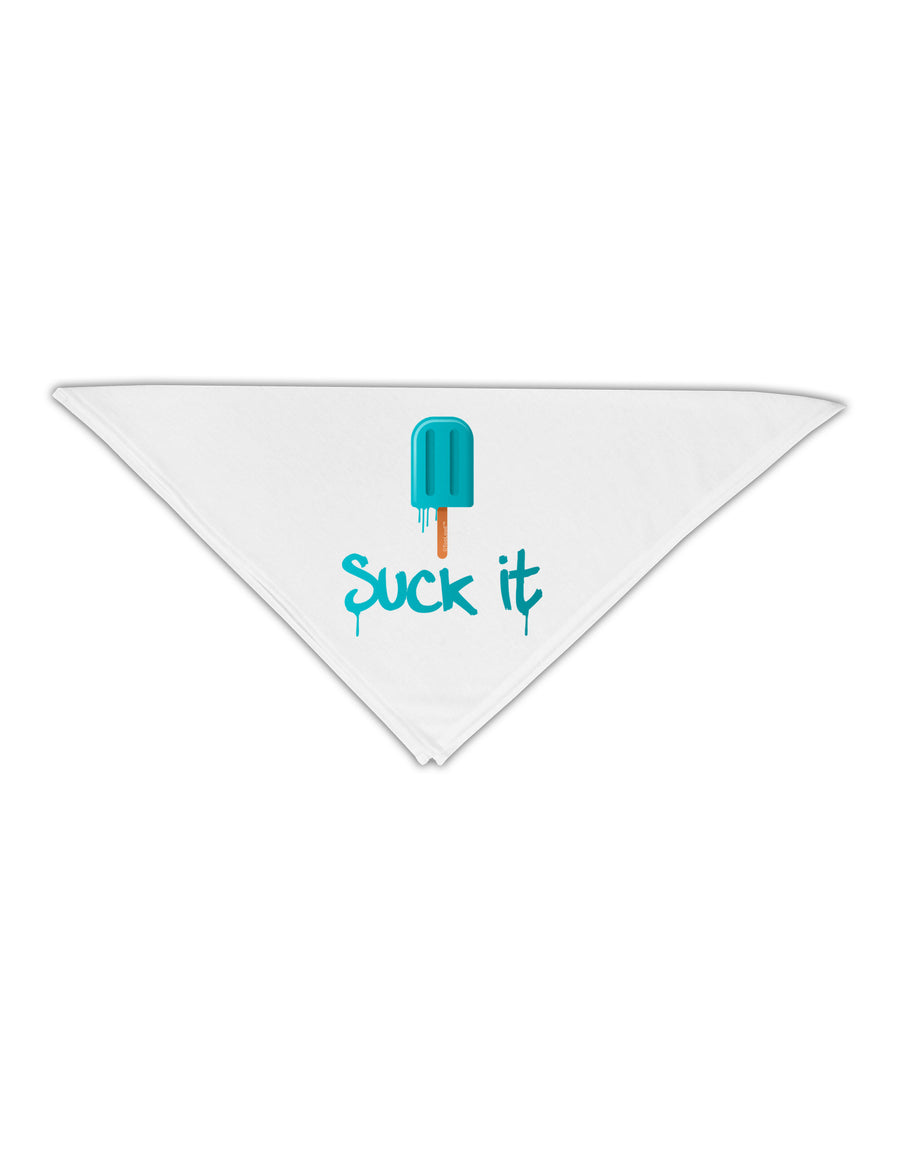 Suck It Popsicle Adult 19&#x22; Square Bandana-Square Bandanas-TooLoud-White-One-Size-Adult-Davson Sales