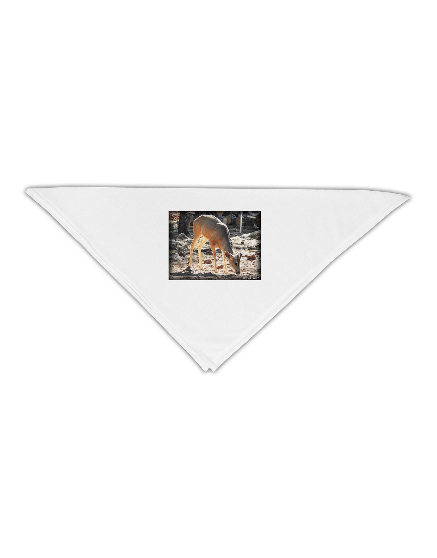 Little Buck Adult 19&#x22; Square Bandana-Square Bandanas-TooLoud-White-One-Size-Adult-Davson Sales