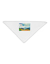 Colorado Mountain Scene Adult 19&#x22; Square Bandana-Square Bandanas-TooLoud-White-One-Size-Adult-Davson Sales