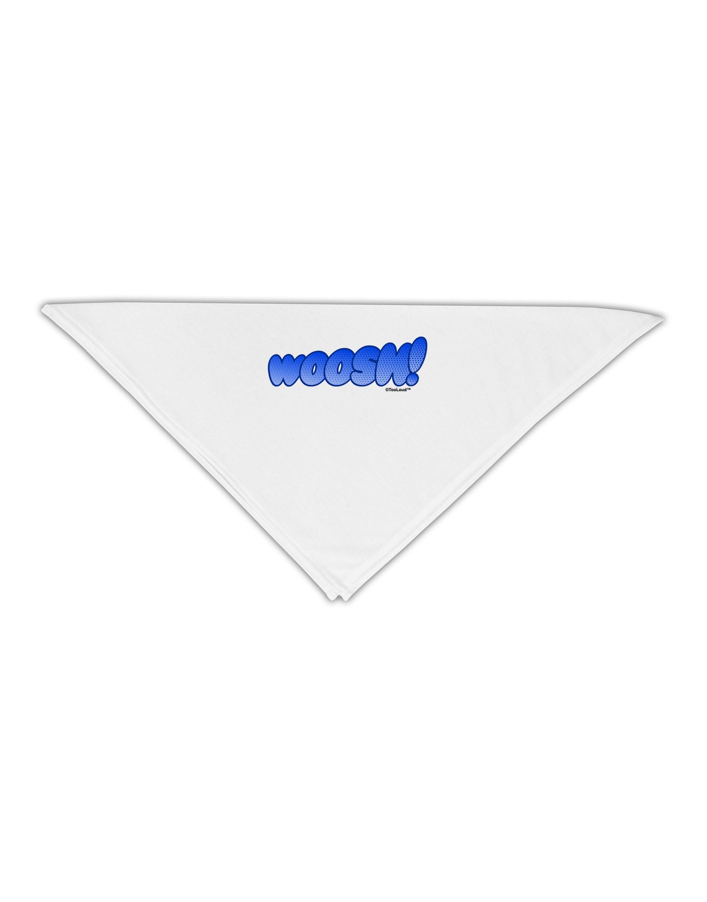 Onomatopoeia WOOSH Adult 19" Square Bandana-Square Bandanas-TooLoud-White-One-Size-Adult-Davson Sales