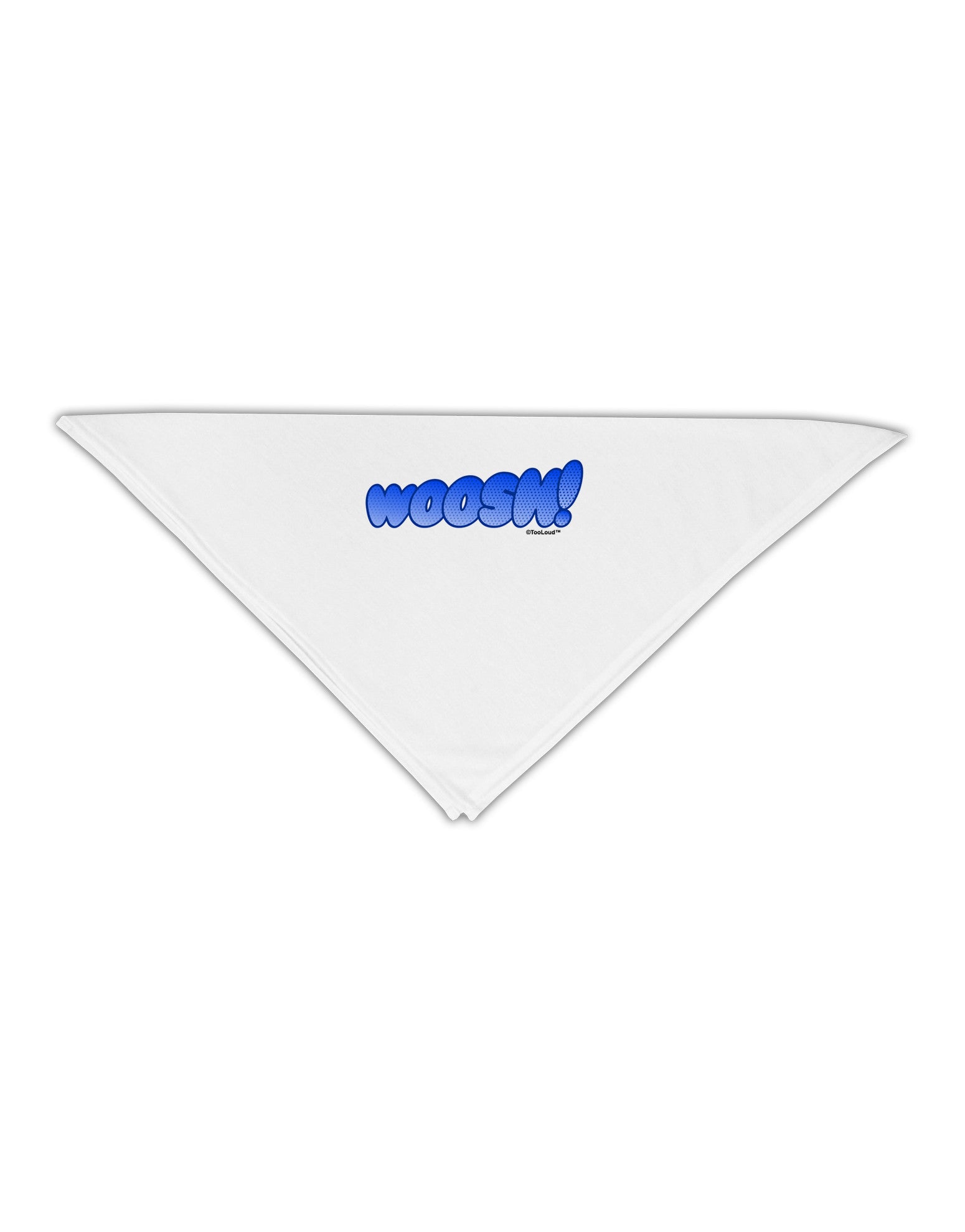 Onomatopoeia WOOSH Adult 19" Square Bandana-Square Bandanas-TooLoud-White-One-Size-Adult-Davson Sales