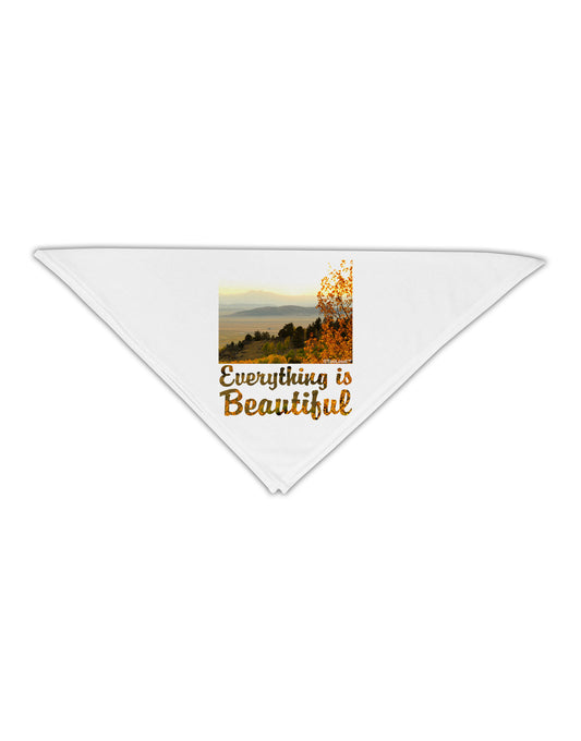 Everything is Beautiful - Sunrise Adult 19&#x22; Square Bandana by-Square Bandanas-TooLoud-White-One-Size-Adult-Davson Sales