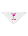 Sucker For You Adult 19&#x22; Square Bandana-Square Bandanas-TooLoud-White-One-Size-Adult-Davson Sales