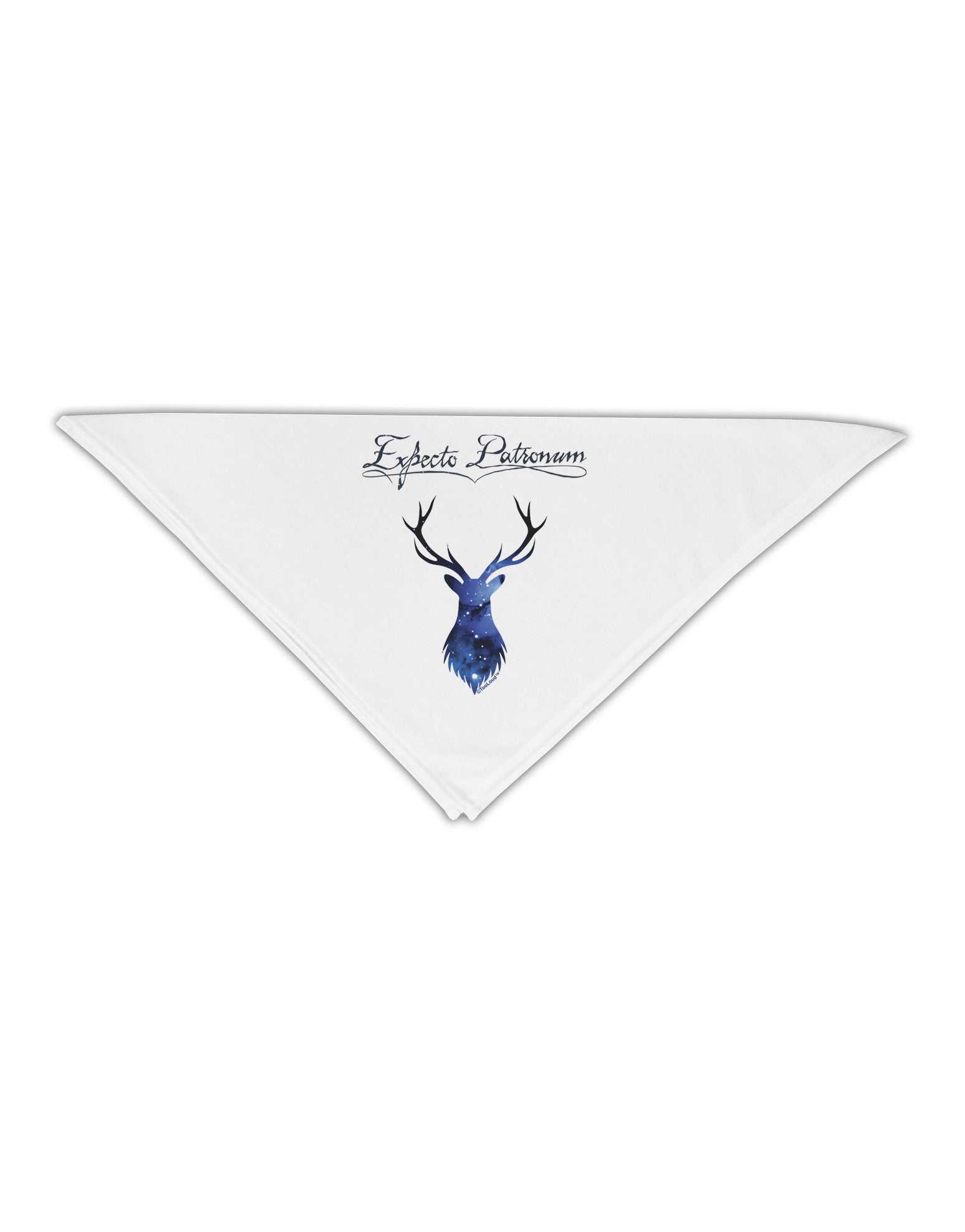 Expecto Patronum Space Stag Adult 19&#x22; Square Bandana-Square Bandanas-TooLoud-White-One-Size-Adult-Davson Sales
