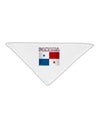 Panama Flag Adult 19&#x22; Square Bandana-Square Bandanas-TooLoud-White-One-Size-Adult-Davson Sales