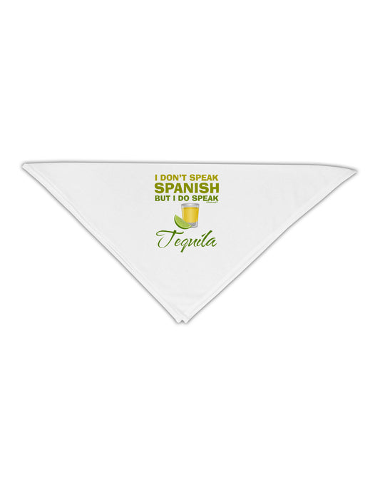 I Do Speak Tequila Adult 19&#x22; Square Bandana-Square Bandanas-TooLoud-White-One-Size-Adult-Davson Sales