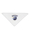 Soccer Ball Flag - Uruguay Adult 19&#x22; Square Bandana-Square Bandanas-TooLoud-White-One-Size-Adult-Davson Sales