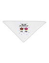 Be My Player 2 Adult 19" Square Bandana-Square Bandanas-TooLoud-White-One-Size-Adult-Davson Sales
