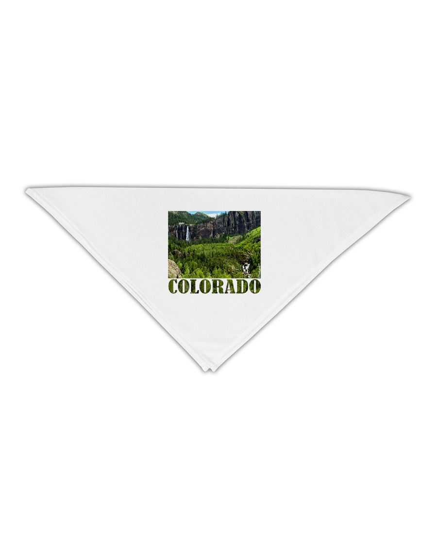 Beautiful Cliffs Colorado Adult 19&#x22; Square Bandana by-Square Bandanas-TooLoud-White-One-Size-Adult-Davson Sales