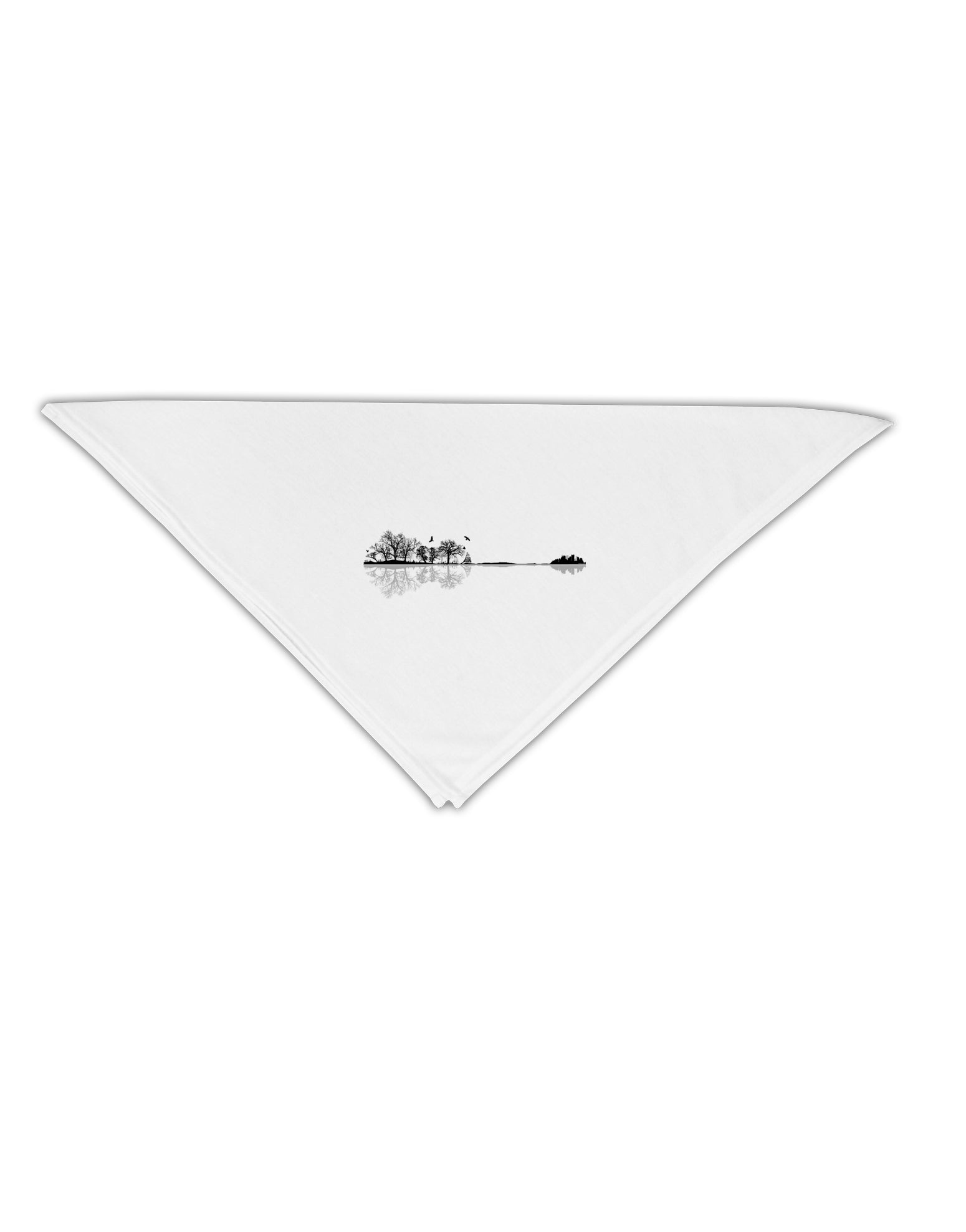 Nature's Harmony Guitar Adult 19" Square Bandana by TooLoud-Square Bandanas-TooLoud-White-One-Size-Adult-Davson Sales