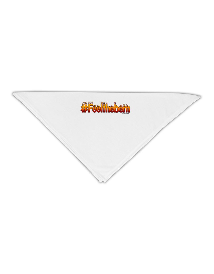 Hashtag Feelthebern Adult 19" Square Bandana-Square Bandanas-TooLoud-White-One-Size-Adult-Davson Sales