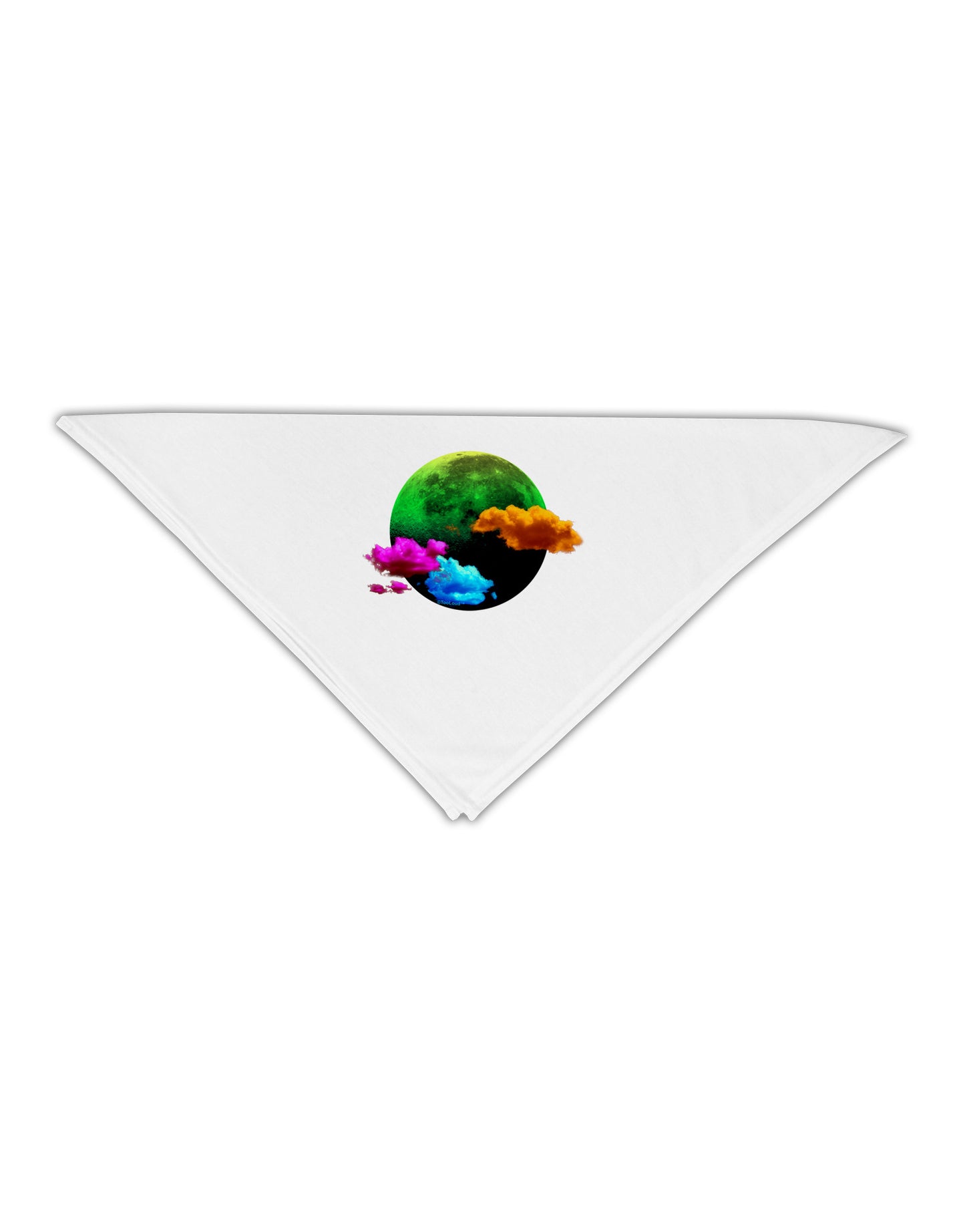 Moon Dream Hallucination Adult 19" Square Bandana-Square Bandanas-TooLoud-White-One-Size-Adult-Davson Sales