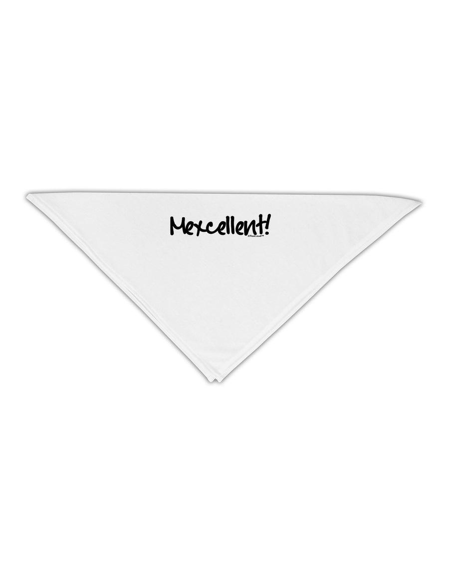 Mexico Text - Cinco De Mayo Adult 19" Square Bandana-Square Bandanas-TooLoud-White-One-Size-Adult-Davson Sales