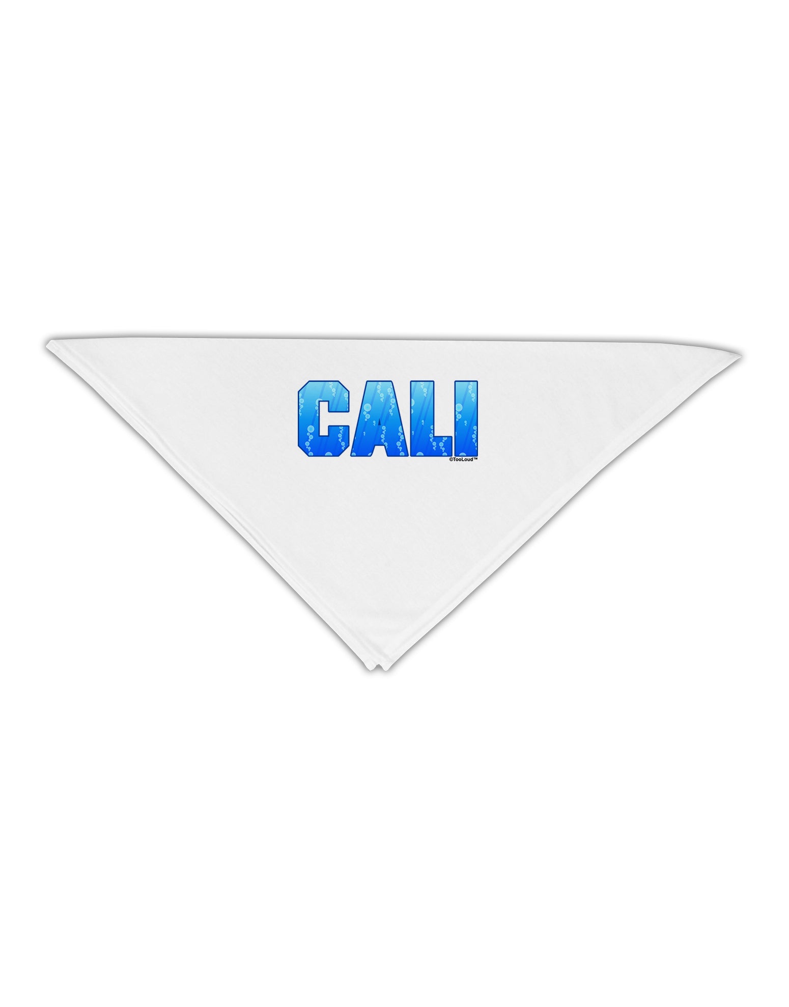 Cali Ocean Bubbles Adult 19" Square Bandana by TooLoud-Square Bandanas-TooLoud-White-One-Size-Adult-Davson Sales