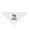 Future Democrat Adult 19" Square Bandana-Square Bandanas-TooLoud-White-One-Size-Adult-Davson Sales