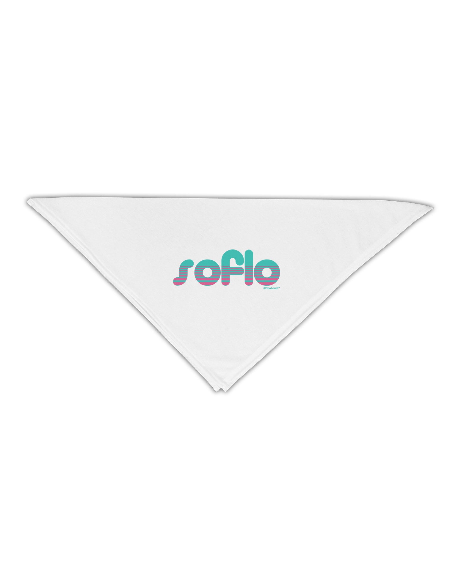 SoFlo - South Beach Style Design Adult 19" Square Bandana by TooLoud-Square Bandanas-TooLoud-White-One-Size-Adult-Davson Sales