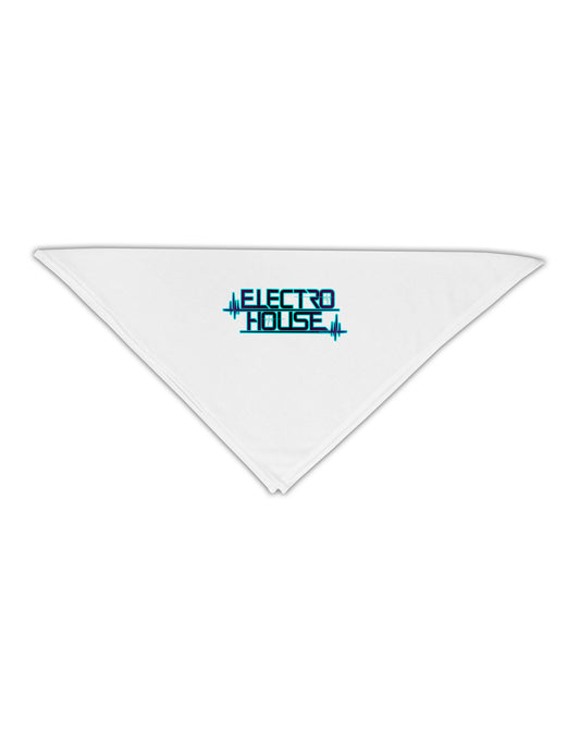 Electro House Bolt Adult 19&#x22; Square Bandana-Square Bandanas-TooLoud-White-One-Size-Adult-Davson Sales