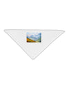 Colorado Fog Mountains Adult 19&#x22; Square Bandana-Square Bandanas-TooLoud-White-One-Size-Adult-Davson Sales