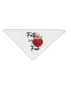 Faith Fuels us in Times of Fear Adult 19 Inch Square Bandana-Bandanas-TooLoud-White-One-Size-Adult-Davson Sales