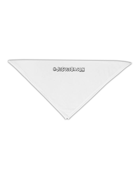 Hashtag JeSuisBacon Deco Adult 19&#x22; Square Bandana-Square Bandanas-TooLoud-White-One-Size-Adult-Davson Sales