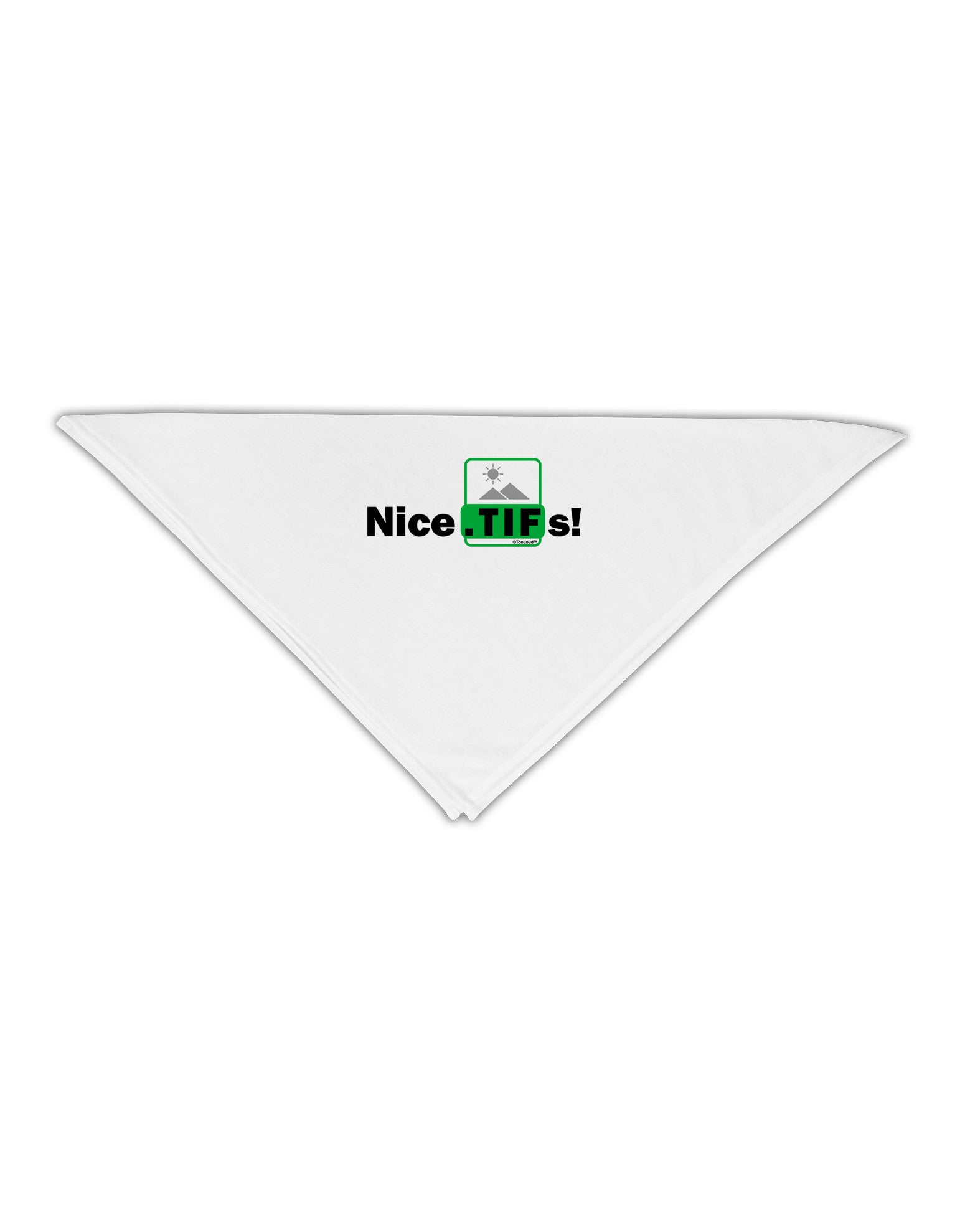 Nice Tifs Adult 19" Square Bandana-Square Bandanas-TooLoud-White-One-Size-Adult-Davson Sales