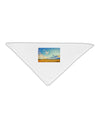 Garden of the Gods Watercolor Adult 19&#x22; Square Bandana-Square Bandanas-TooLoud-White-One-Size-Adult-Davson Sales