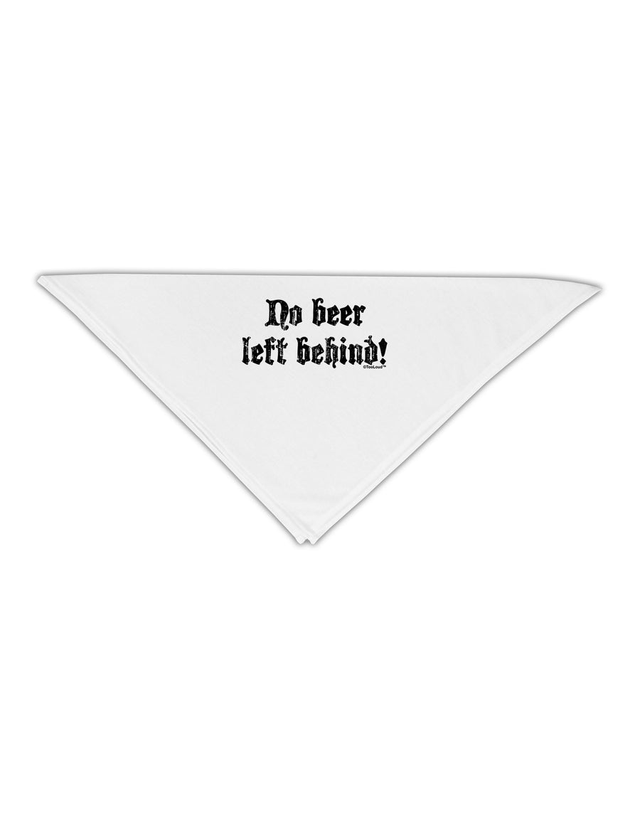 No Beer Left Behind Adult 19" Square Bandana-Square Bandanas-TooLoud-White-One-Size-Adult-Davson Sales