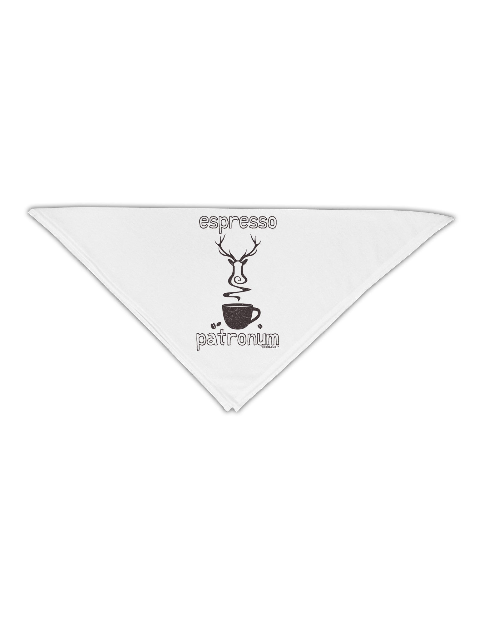 Espresso Patronum Adult 19&#x22; Square Bandana-Square Bandanas-TooLoud-White-One-Size-Adult-Davson Sales