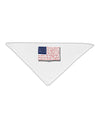 Veterans Scripted Flag Adult 19&#x22; Square Bandana-Square Bandanas-TooLoud-White-One-Size-Adult-Davson Sales