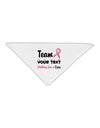 Personalized Team -Name- Breast Cancer Walk - Walking for a Cure Adult 19&#x22; Square Bandana-Square Bandanas-TooLoud-White-One-Size-Adult-Davson Sales