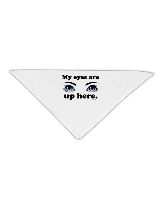 Eye Up Here Adult 19&#x22; Square Bandana-Square Bandanas-TooLoud-White-One-Size-Adult-Davson Sales