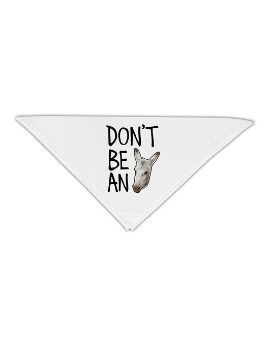 Don't Be An Ass Adult 19&#x22; Square Bandana-Square Bandanas-TooLoud-White-One-Size-Adult-Davson Sales