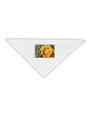 Bee Cactus Adult 19&#x22; Square Bandana-Square Bandanas-TooLoud-White-One-Size-Adult-Davson Sales