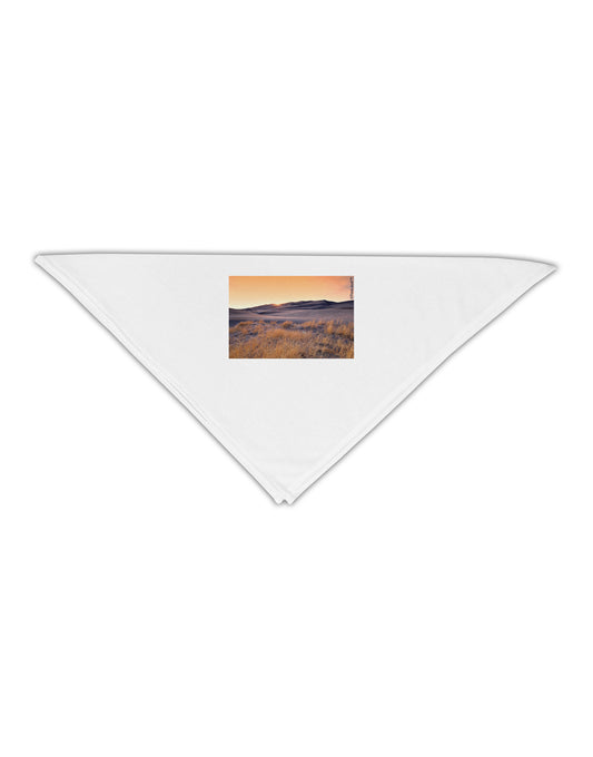 Colorado Sand Dunes Adult 19&#x22; Square Bandana-Square Bandanas-TooLoud-White-One-Size-Adult-Davson Sales