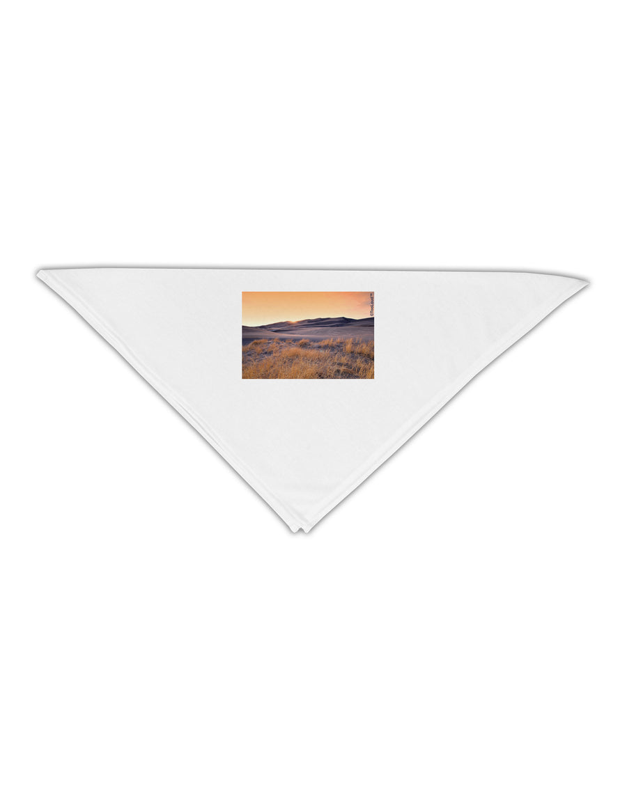 Colorado Sand Dunes Adult 19&#x22; Square Bandana-Square Bandanas-TooLoud-White-One-Size-Adult-Davson Sales