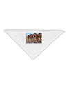 Colorado Mountain Spires Adult 19&#x22; Square Bandana-Square Bandanas-TooLoud-White-One-Size-Adult-Davson Sales