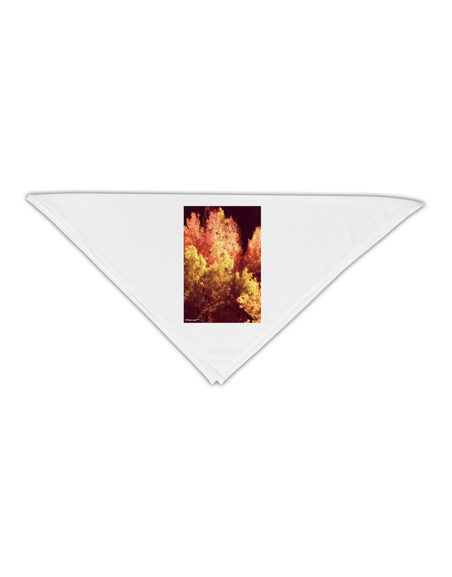 Autumn In Aspen Adult 19&#x22; Square Bandana-Square Bandanas-TooLoud-White-One-Size-Adult-Davson Sales