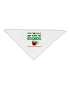 Spike My Eggnog Adult 19&#x22; Square Bandana-Square Bandanas-TooLoud-White-One-Size-Adult-Davson Sales